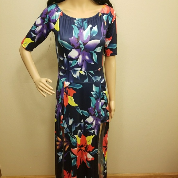Floral Maxi Dress - Picture 5 of 6